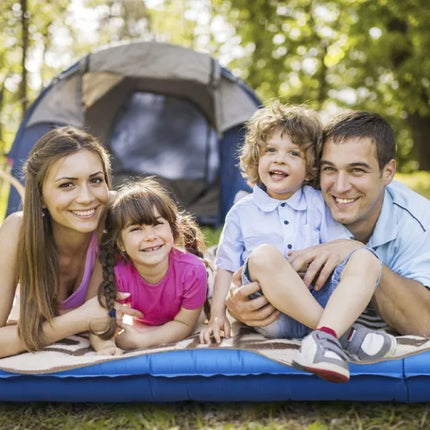 inflatable camping mat with pillow