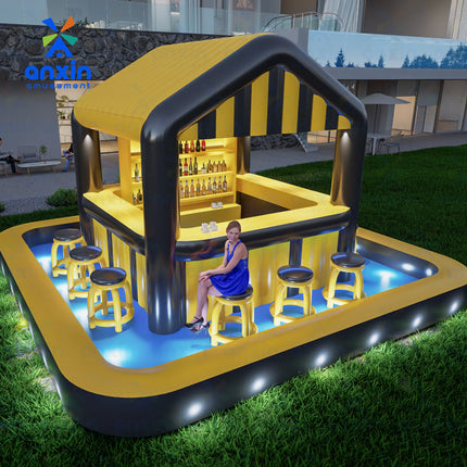 inflatable pool bar