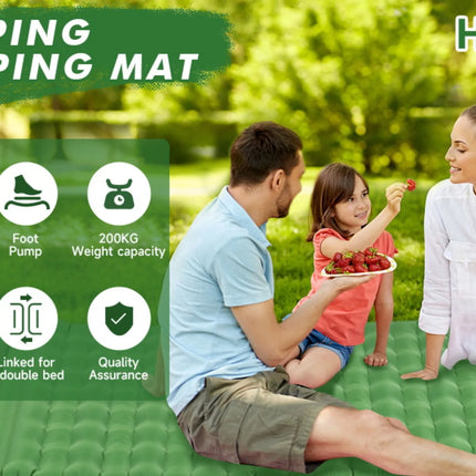 inflatable sleeping pad backpacking