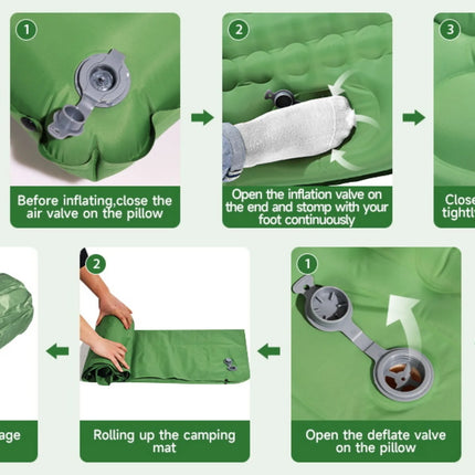 lightweight inflatable sleeping pad