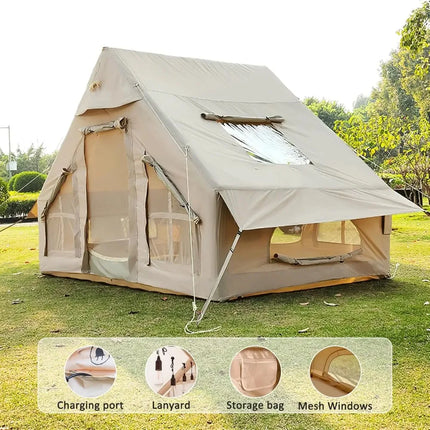 outdoor inflatable cabin tent