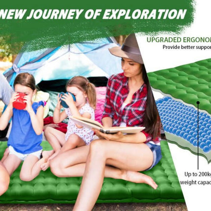 thick inflatable sleeping pad