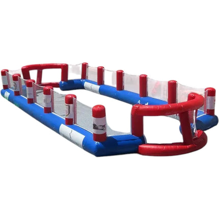 Inflatable Soccer Field Slip and Slide Air Soap Football Pitch