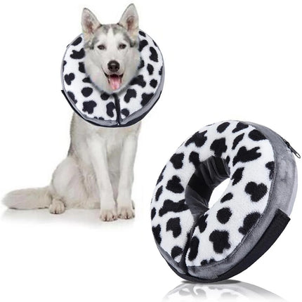 Inflatable Donut Dog Collar for Small and Large Dogs