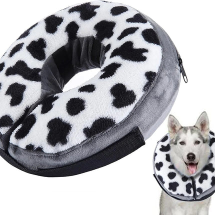 Inflatable Donut Dog Collar for Small and Large Dogs