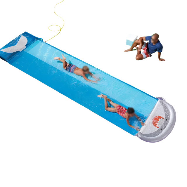 Whale Inflatable Slip and Slide | Kids Outdoor Water Fun with Sprinkler