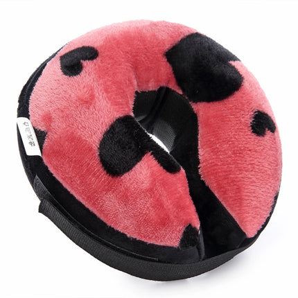 Donut-Style Inflatable Dog Neck Pillow Recovery Collar