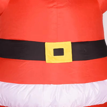 Santa with stand blow up for outdoors
