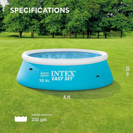 Easy Set Inflatable Swimming Pool - Quick Inflation