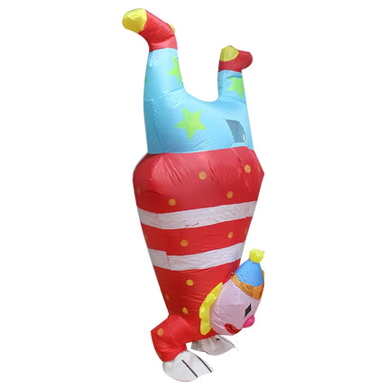 clown costume blow-up