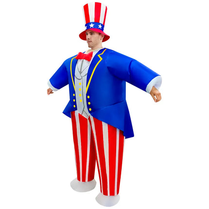 Uncle Sam blow-up suit