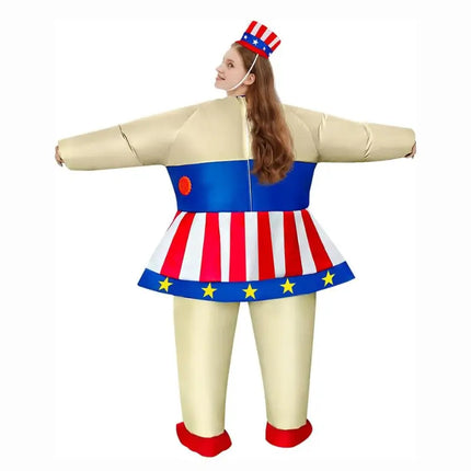 Uncle Sam costume inflatable