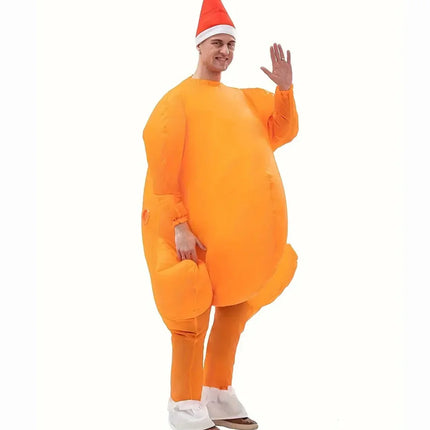 inflatable chicken costume for adults