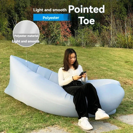air filled beach comfy lounger 