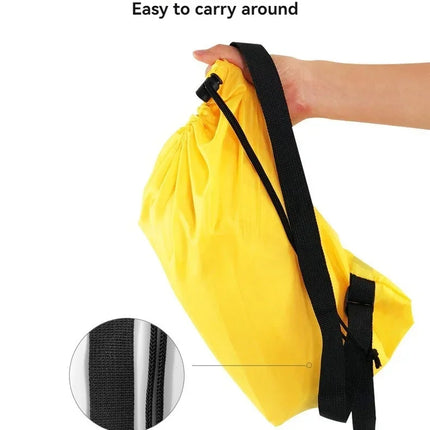air filled beach comfy lounger bag