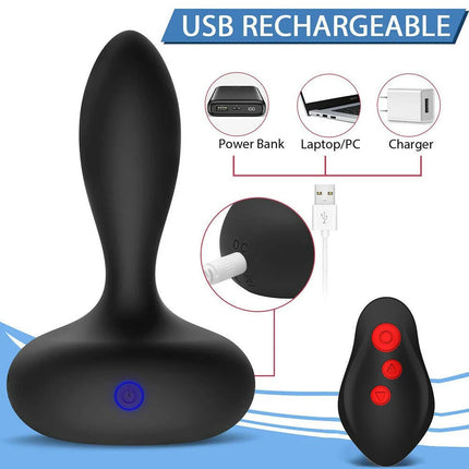 air inflatable anal vibrator
