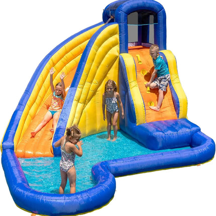 backyard giant inflatable water slide