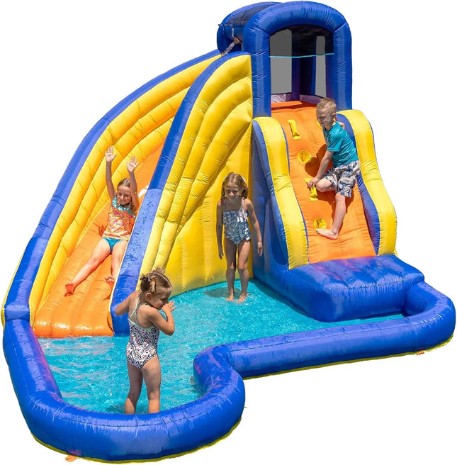 backyard giant inflatable water slide