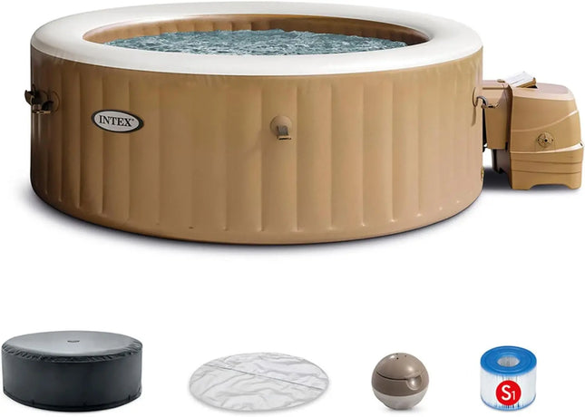 best 4 people inflatable hot tub 