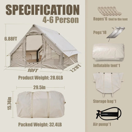 best inflatable cabin tent