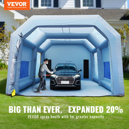 inflatable car paint booth