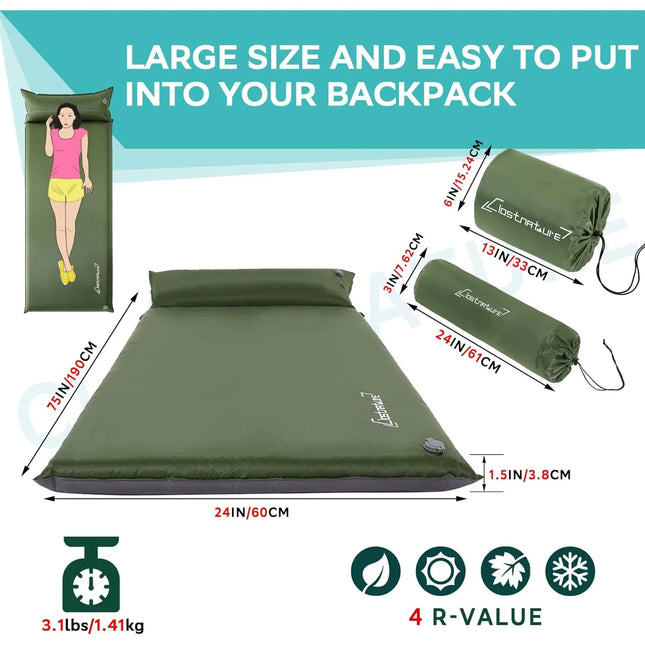 best self-inflating camping mattress