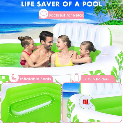 big inflatable pool