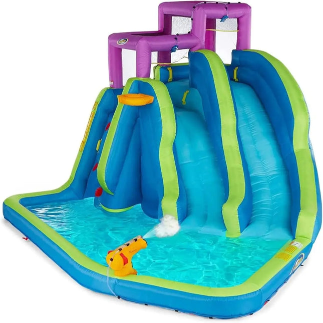 big inflatable water slide