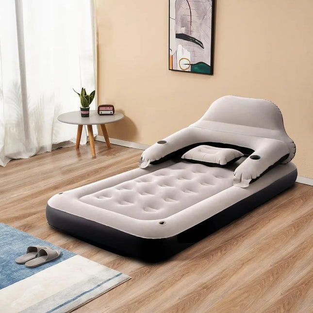 blow-up air mattress for guests