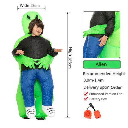 blow-up alien costume