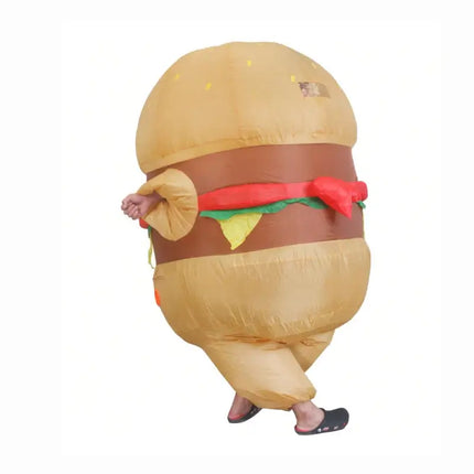 blow-up burger costume