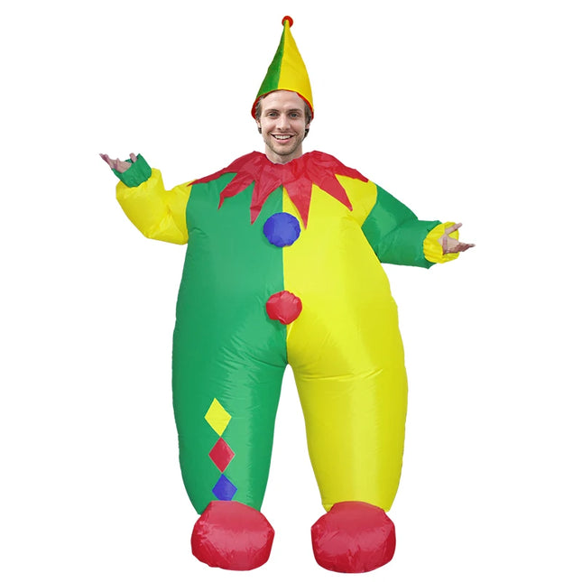 blow up clown suit