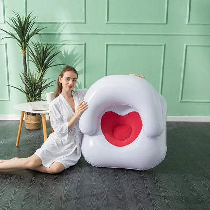 blow up compact lounge chair