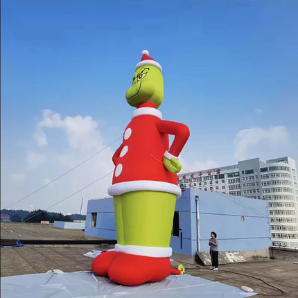blow up giant grinch yard decoration