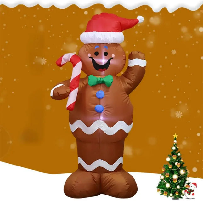 blow up gingerbread man