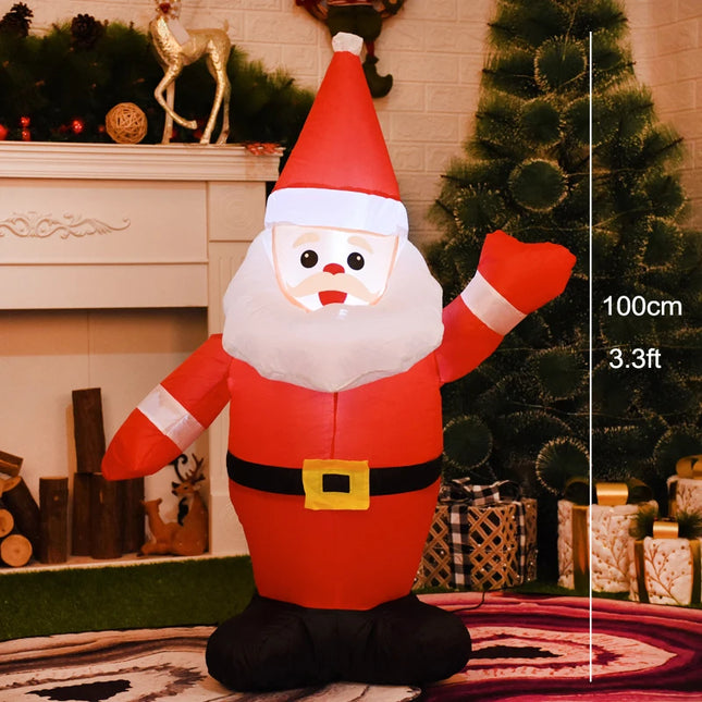 blow up santa claus