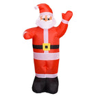 blow up santa decoration