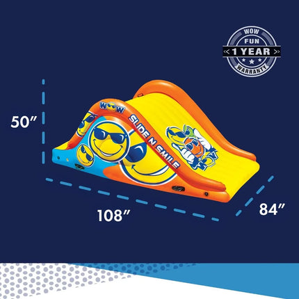 blow up water slide