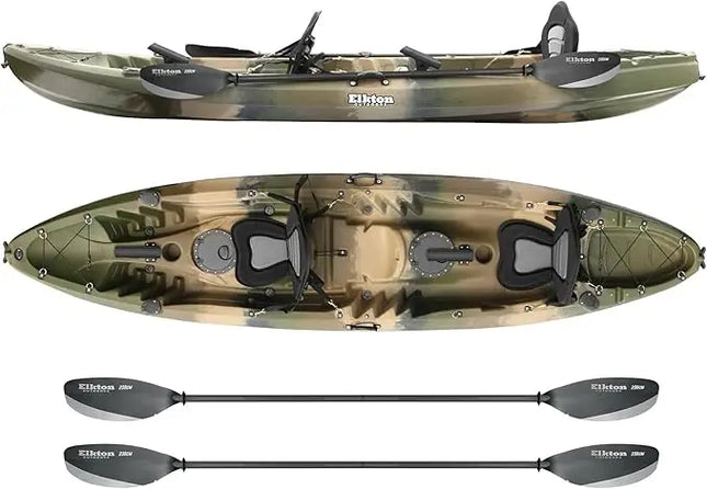 camo inflatable fishing kayak