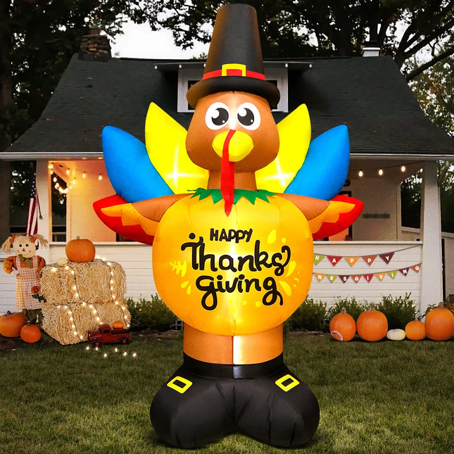 inflatable thanksgiving yard decor