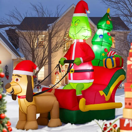 christmas inflatables grinch