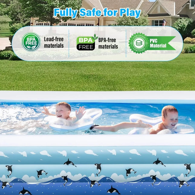 deep inflatable swimming pool for adults