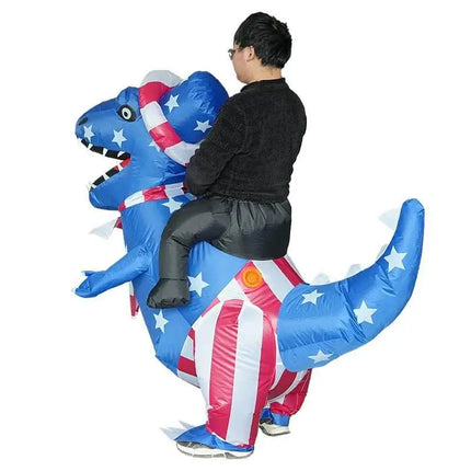 dinosaur ride-on inflatable costume