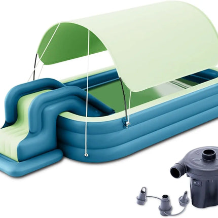 family inflatable water slide 