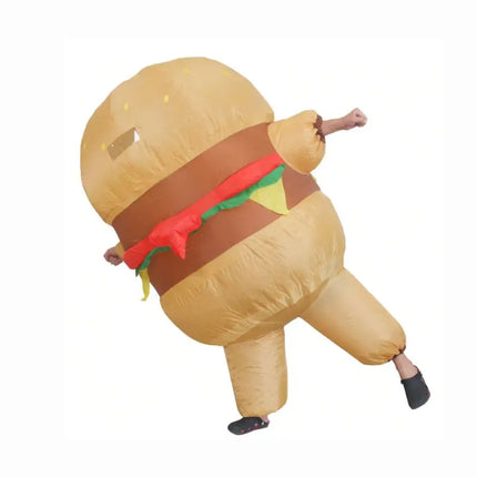 funny burger costume