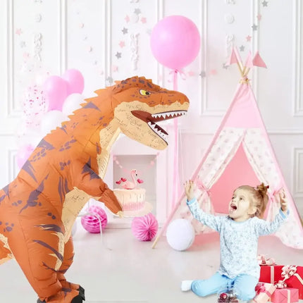 funny inflatable dinosaur costume