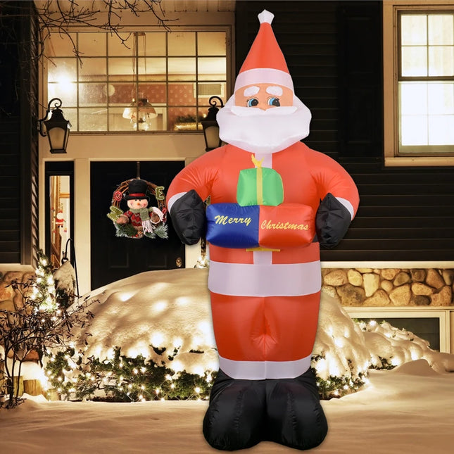 giant blow up santa claus