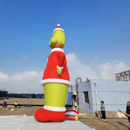 giant grinch air decoration