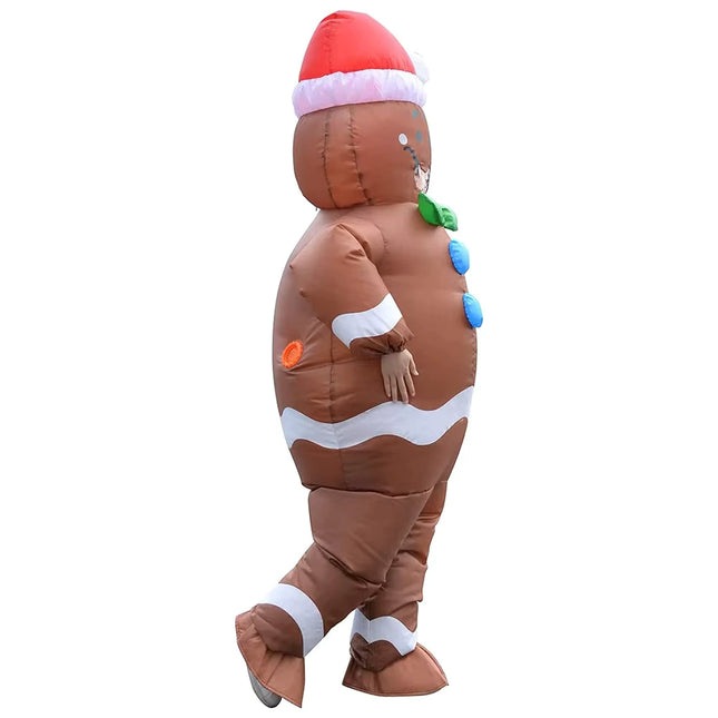 gingerbread inflatable costume