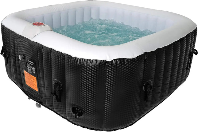 inflatable 2 person hot tub